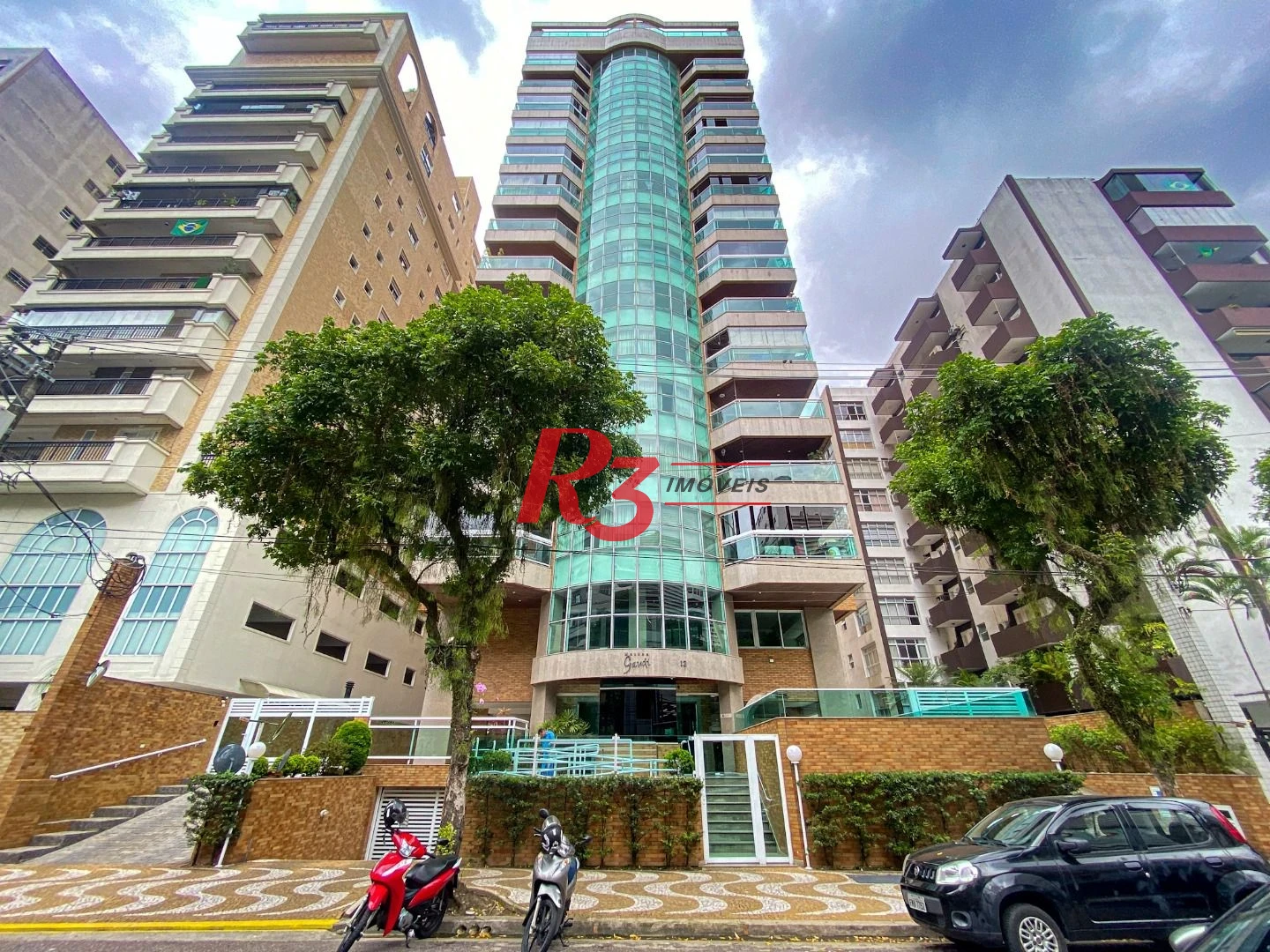 Apartamento com 4 dormitórios para alugar, 204 m² por R$ 23.000,01/mês - Gonzaga - Santos/SP