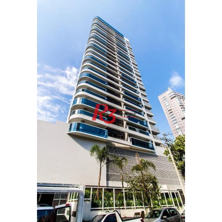 Apartamento para alugar, 143 m² por R$ 13.000,08/mês - Boqueirão - Santos/SP