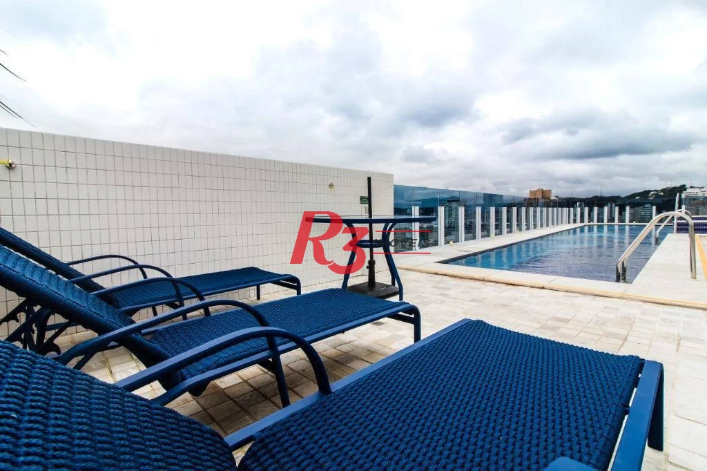 Apartamento para alugar, 143 m² por R$ 13.000,08/mês - Boqueirão - Santos/SP