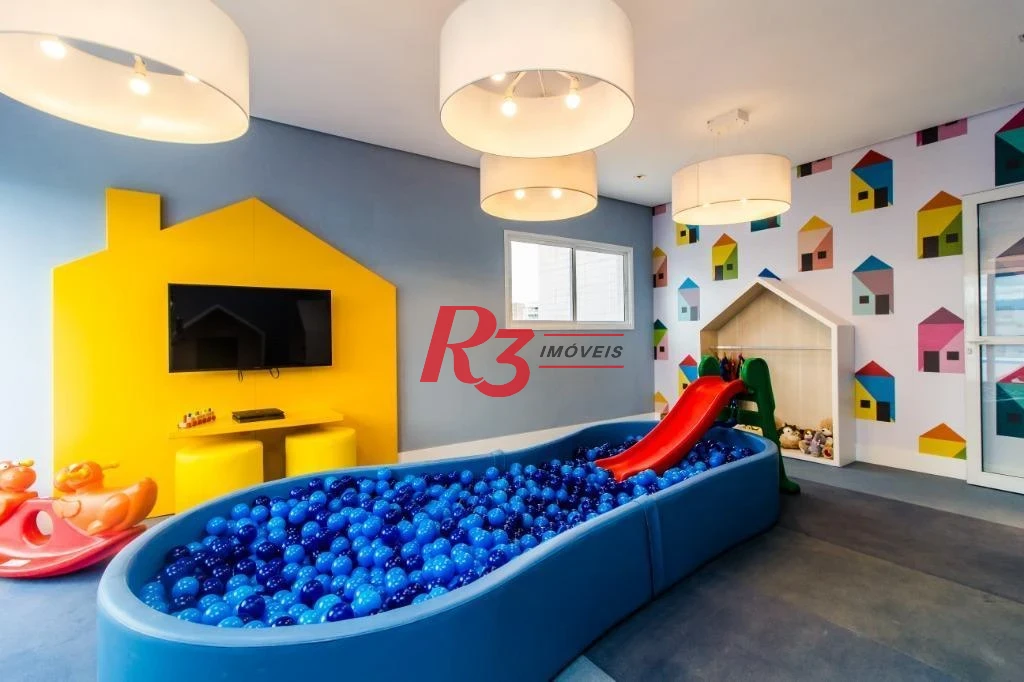Apartamento para alugar, 143 m² por R$ 13.000,08/mês - Boqueirão - Santos/SP