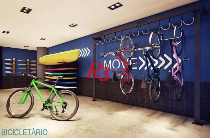 Apartamento para alugar, 143 m² por R$ 13.000,08/mês - Boqueirão - Santos/SP