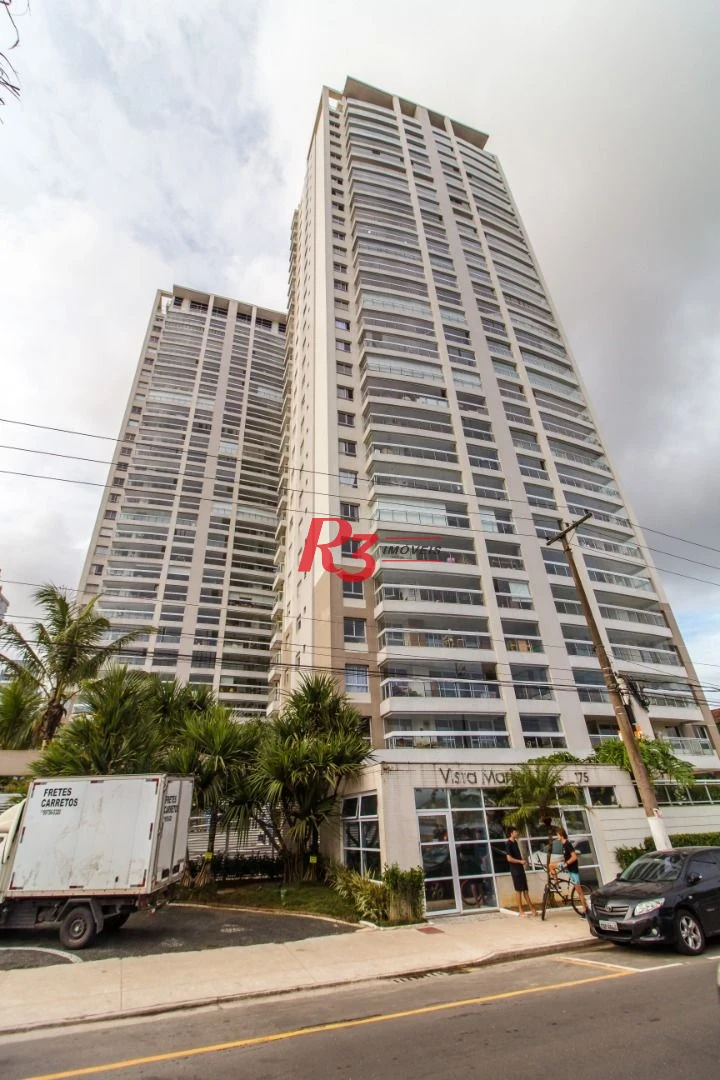 Apartamento com 3 dormitórios à venda, 189 m² por R$ 2.800.000,00 - Ponta da Praia - Santos/SP