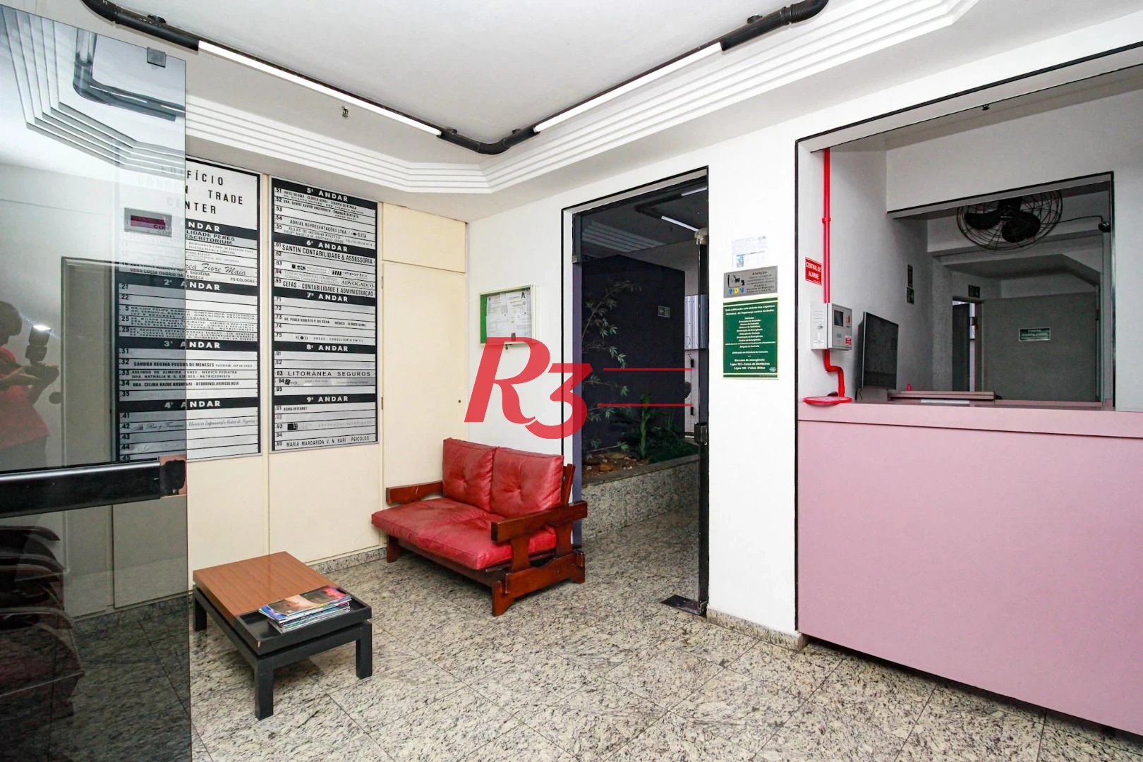 Sala para alugar, 72 m² por R$ 2.500,00/mês - Encruzilhada - Santos/SP