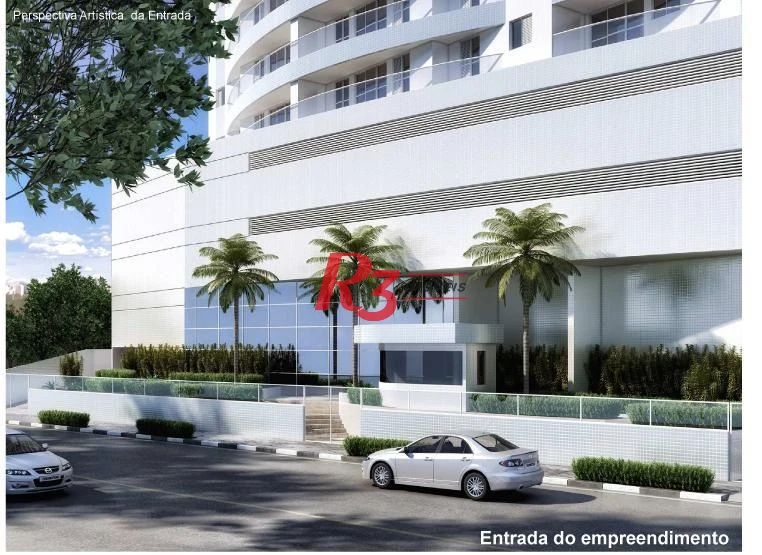 Apartamento com 1 dormitório à venda, 56 m² por R$ 575.000,00 - Boqueirão - Santos/SP