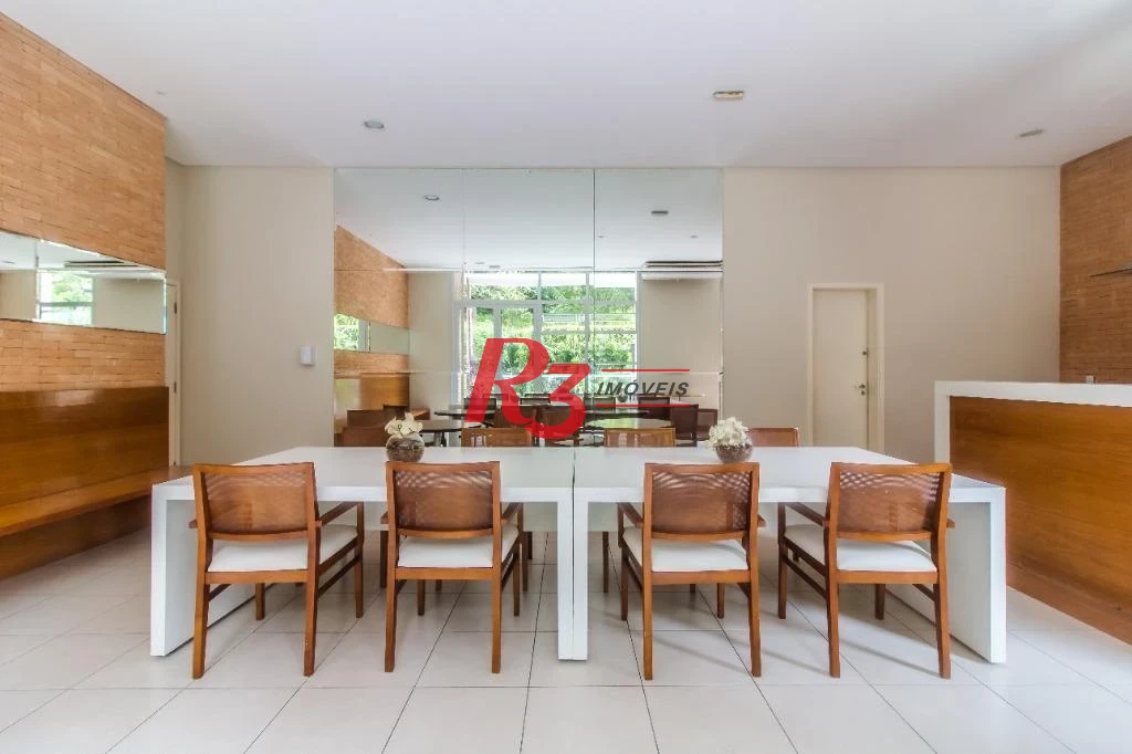 Cobertura à venda, 258 m² por R$ 3.500.000,00 - José Menino - Santos/SP