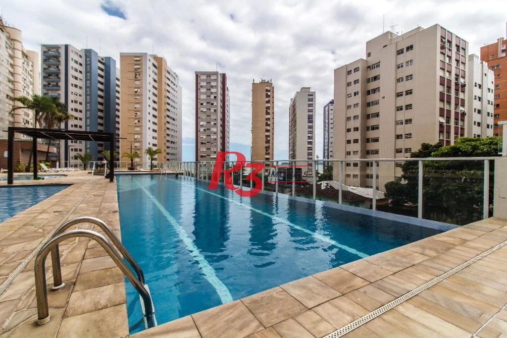 Cobertura à venda, 258 m² por R$ 3.500.000,00 - José Menino - Santos/SP