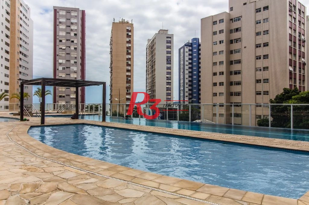 Cobertura à venda, 258 m² por R$ 3.500.000,00 - José Menino - Santos/SP