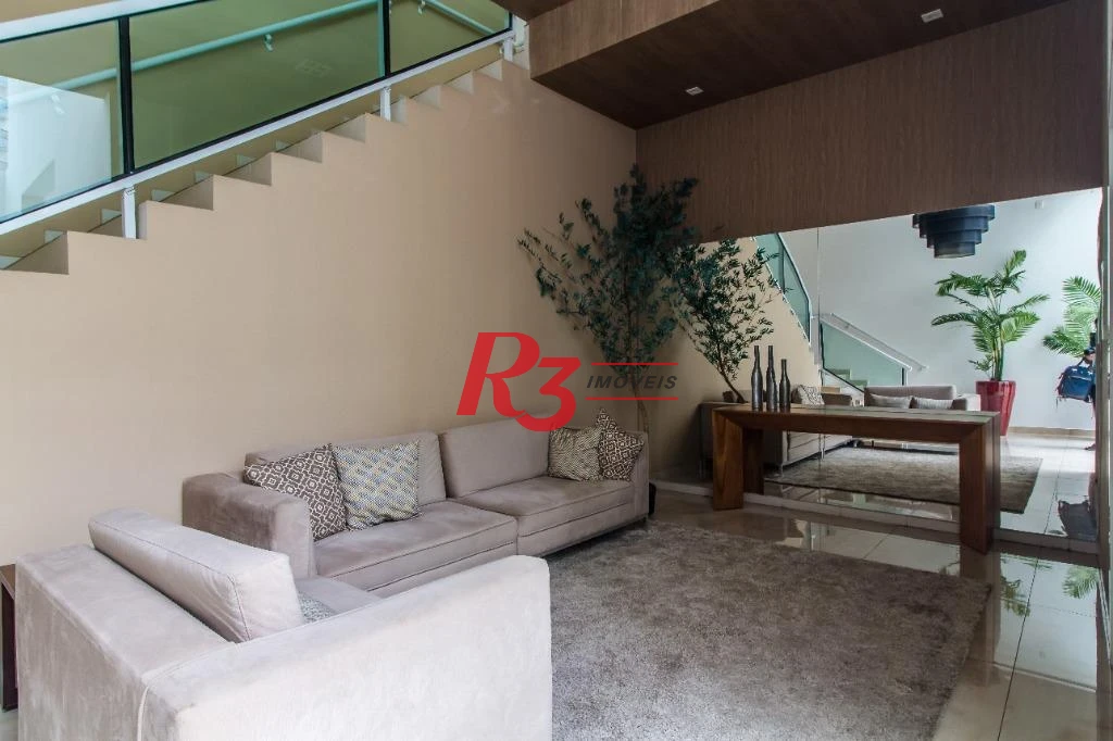 Cobertura à venda, 258 m² por R$ 3.500.000,00 - José Menino - Santos/SP