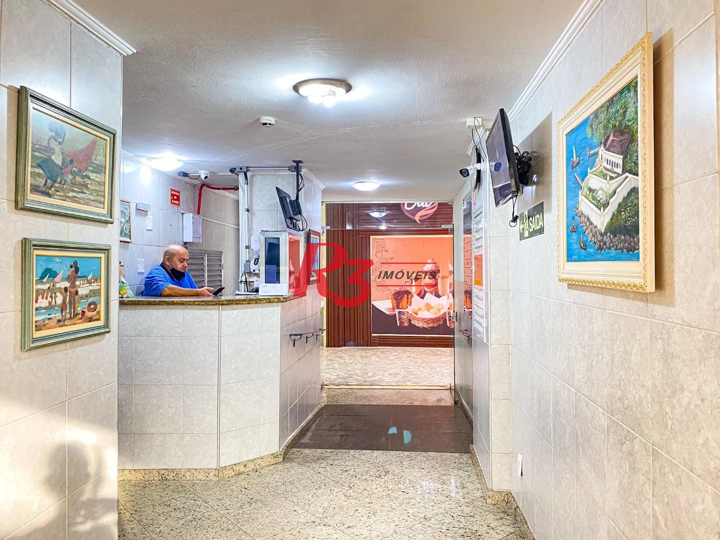 Sala para alugar, 20 m² por R$ 2.500,00/mês - Gonzaga - Santos/SP