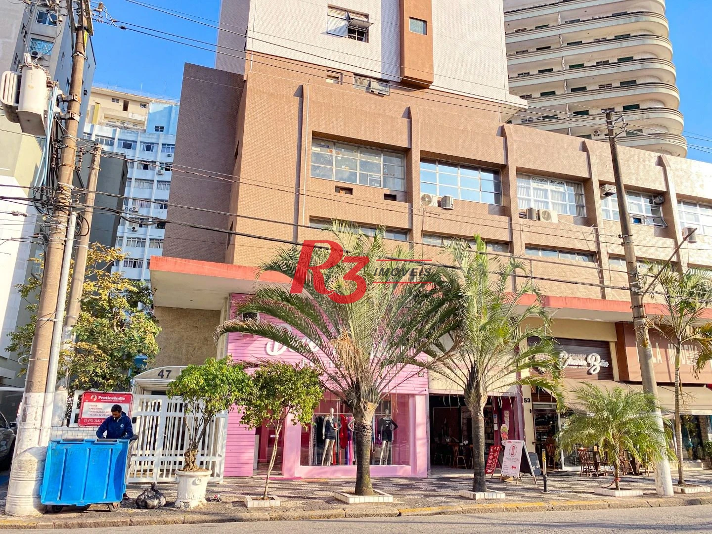 Sala para alugar, 20 m² por R$ 2.500,00/mês - Gonzaga - Santos/SP