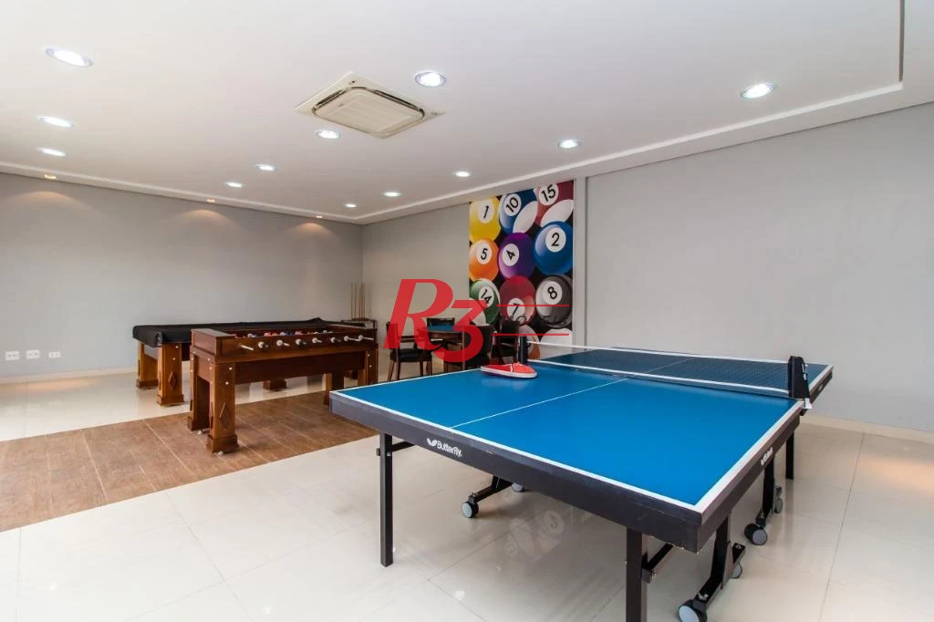 Apartamento com 2 dormitórios para alugar, 109 m² por R$ 7.500,00/mês - Gonzaga - Santos/SP