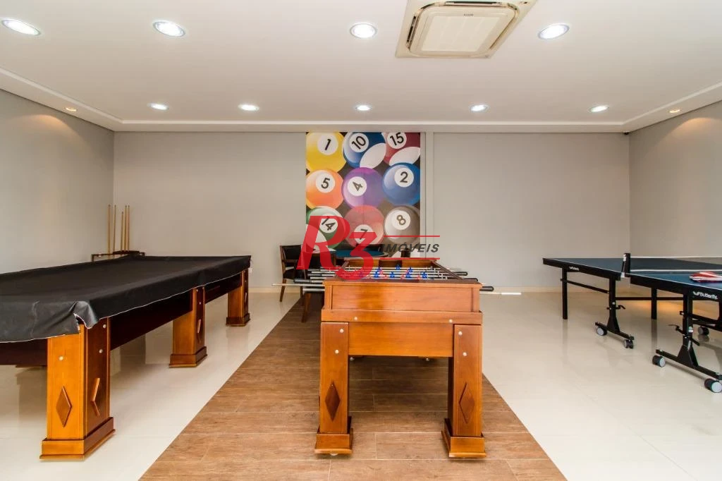 Apartamento com 2 dormitórios para alugar, 109 m² por R$ 7.500,00/mês - Gonzaga - Santos/SP