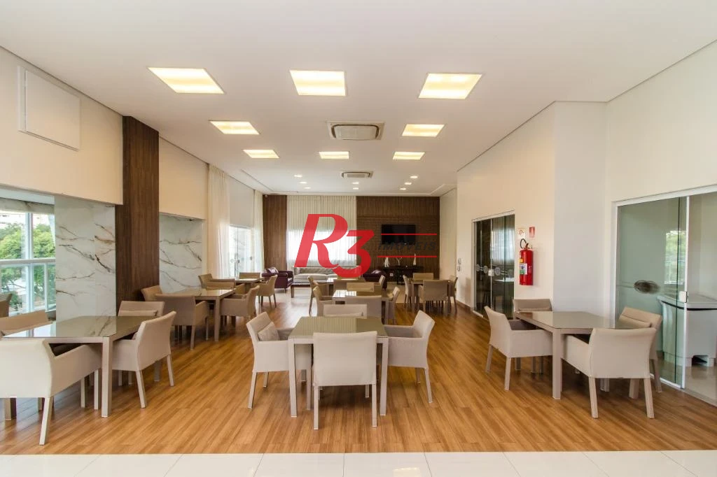 Apartamento com 2 dormitórios para alugar, 109 m² por R$ 7.500,00/mês - Gonzaga - Santos/SP