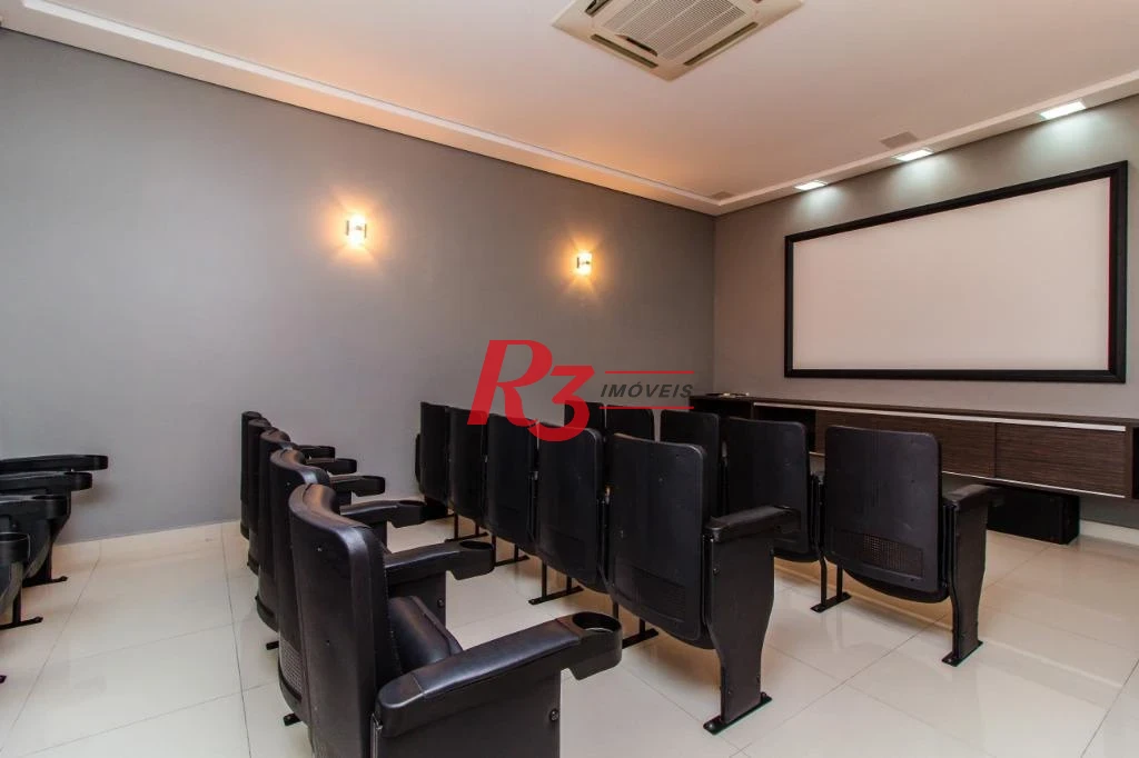 Apartamento com 2 dormitórios para alugar, 109 m² por R$ 7.500,00/mês - Gonzaga - Santos/SP
