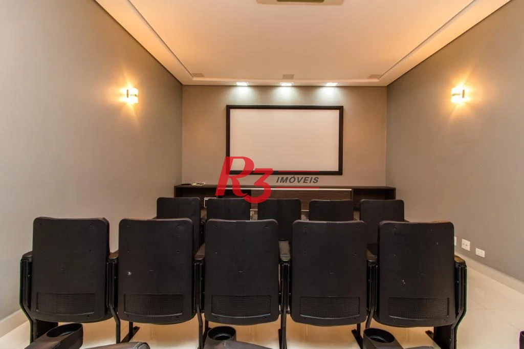 Apartamento com 2 dormitórios para alugar, 109 m² por R$ 7.500,00/mês - Gonzaga - Santos/SP