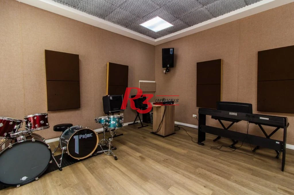 Apartamento com 2 dormitórios para alugar, 109 m² por R$ 7.500,00/mês - Gonzaga - Santos/SP
