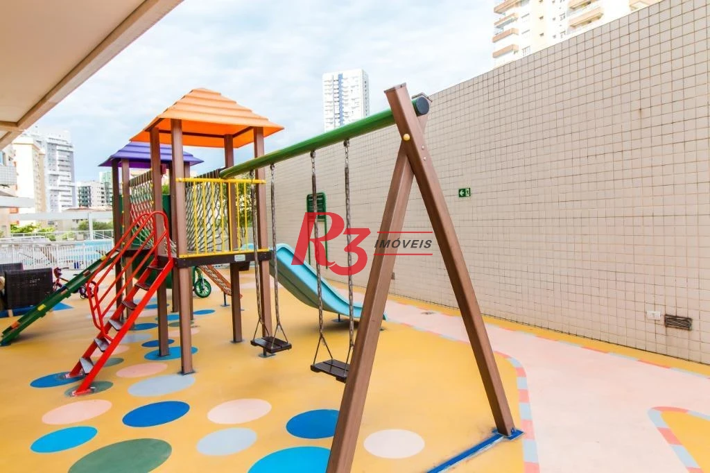 Apartamento com 2 dormitórios para alugar, 109 m² por R$ 7.500,00/mês - Gonzaga - Santos/SP