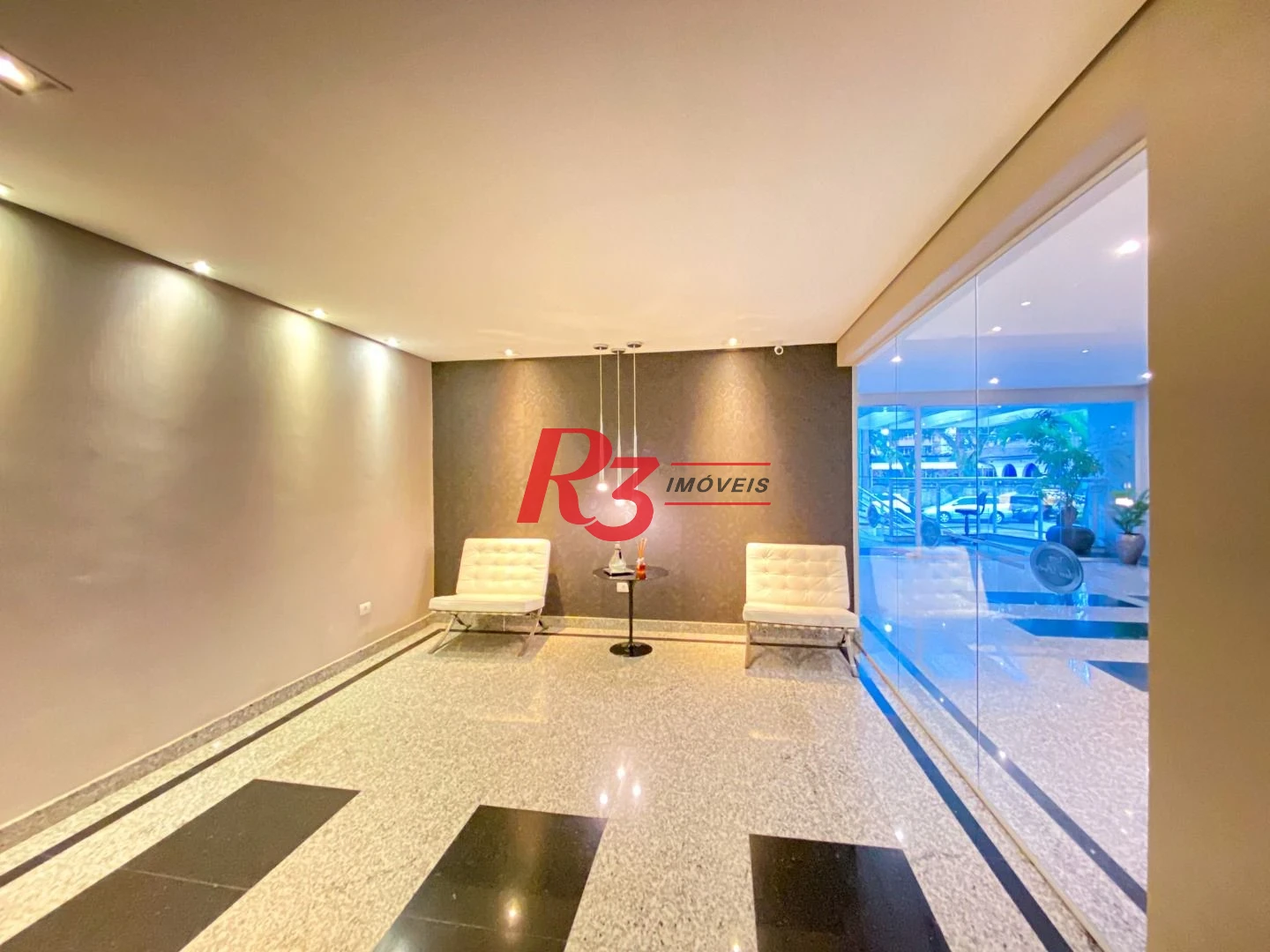 Apartamento com 2 dormitórios para alugar, 109 m² por R$ 7.500,00/mês - Gonzaga - Santos/SP