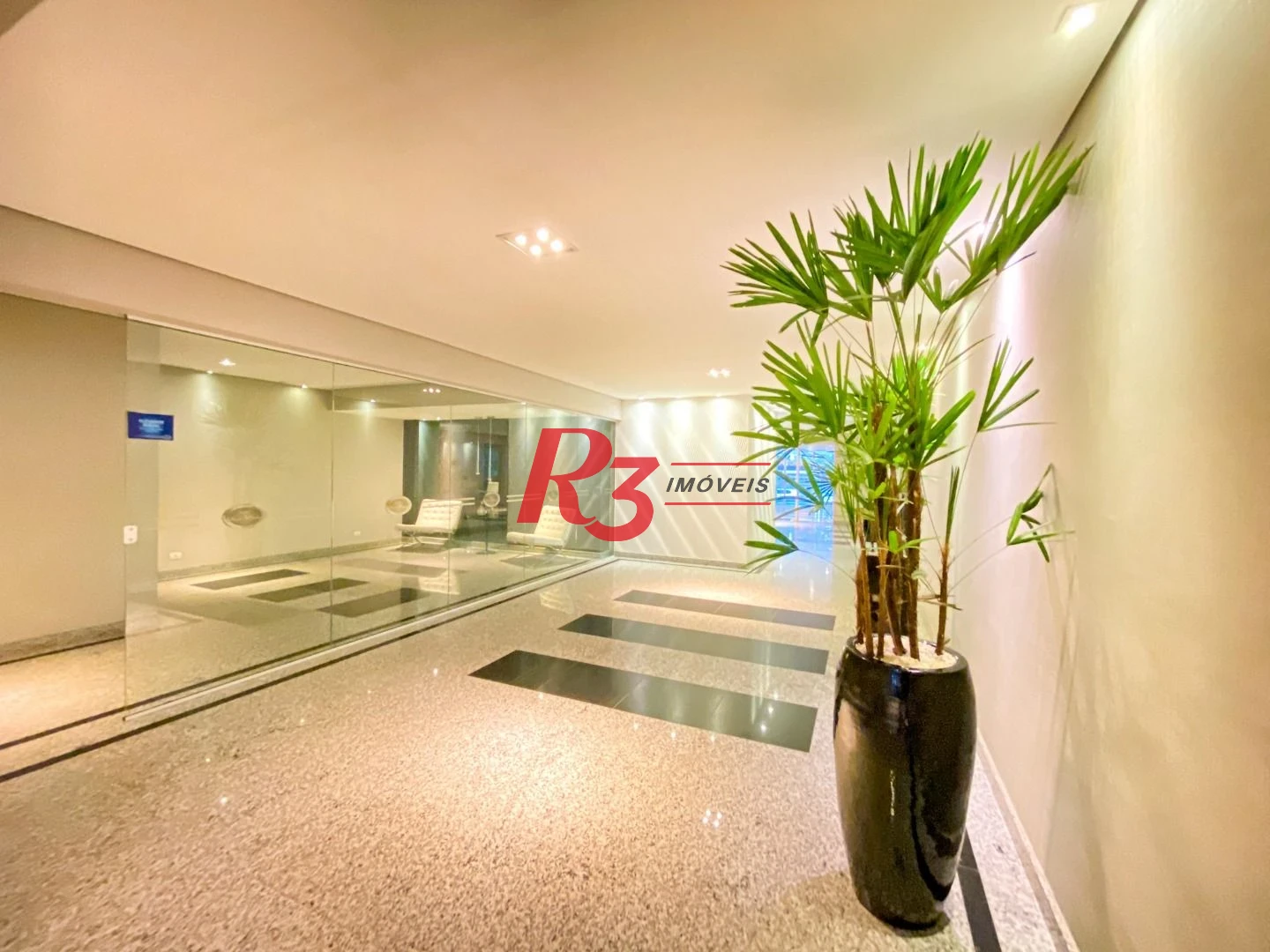 Apartamento com 2 dormitórios para alugar, 109 m² por R$ 7.500,00/mês - Gonzaga - Santos/SP