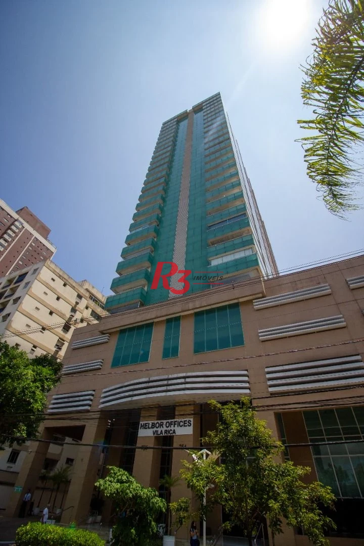 Sala para alugar, 48 m² por R$ 5.128,84/mês - Boqueirão - Santos/SP