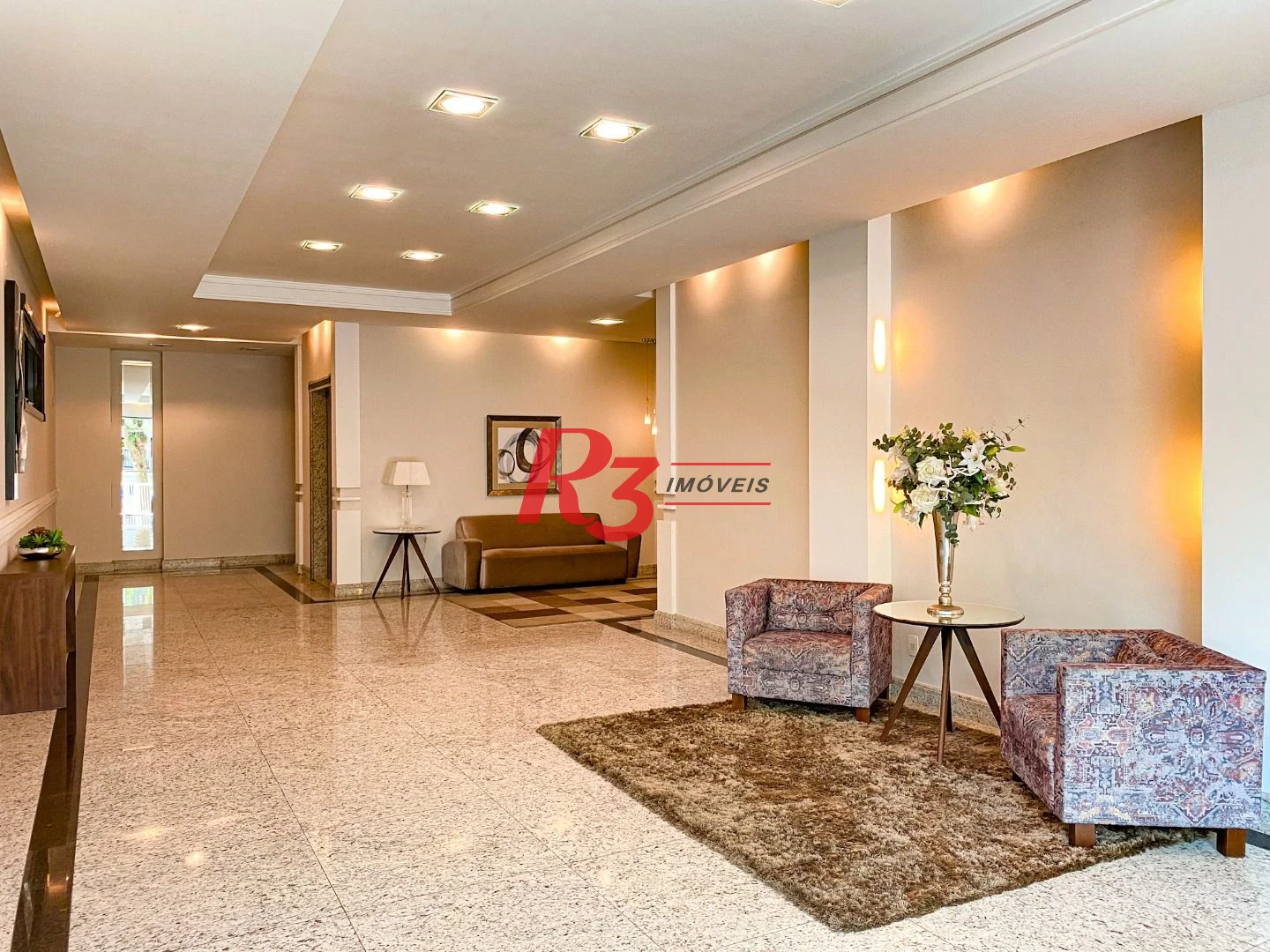 Apartamento com 3 dormitórios à venda, 132 m² por R$ 1.599.900,00 - Embaré - Santos/SP