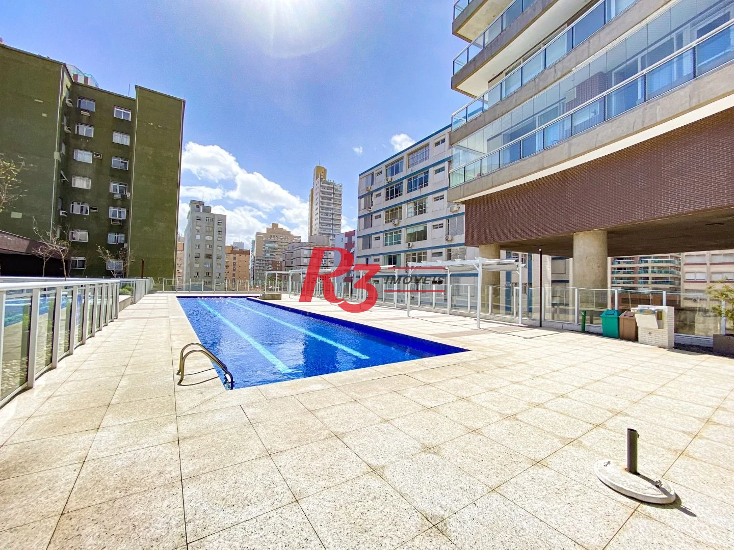 Apartamento com 1 dormitório para alugar, 54 m² por R$ 5.500,02/mês - Pompéia - Santos/SP