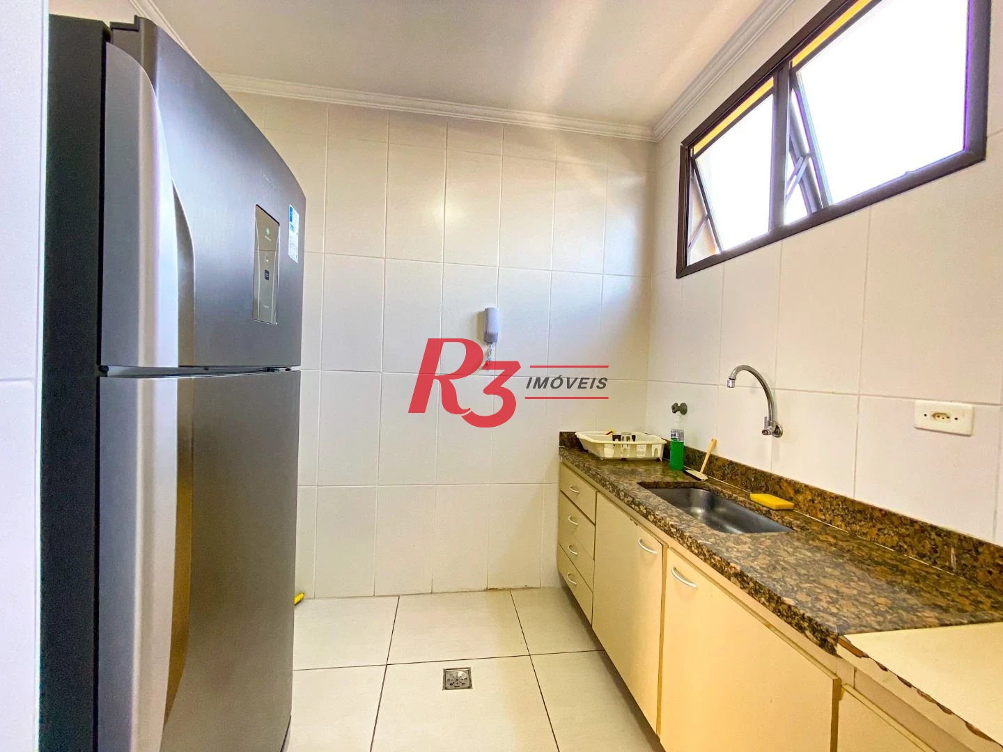 Apartamento com 3 dormitórios à venda, 110 m² por R$ 990.000,00 - Aparecida - Santos/SP
