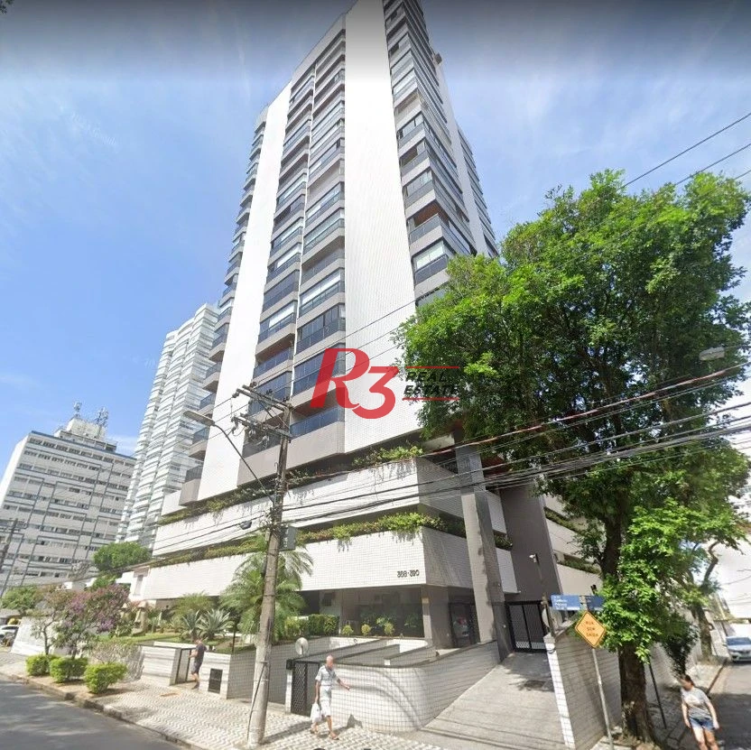 Apartamento com 3 dormitórios à venda, 137 m² por R$ 1.520.000,00 - Aparecida - Santos/SP