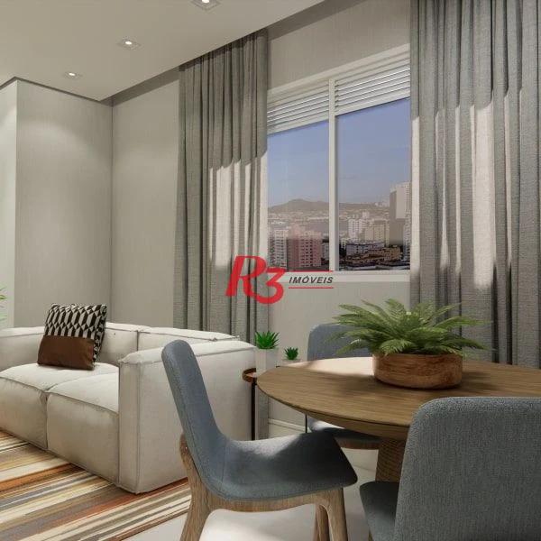 Apartamento à venda, 44 m² por R$ 678.800,00 - Ponta da Praia - Santos/SP