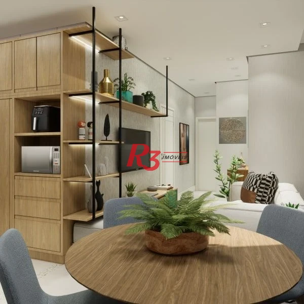 Apartamento à venda, 44 m² por R$ 678.800,00 - Ponta da Praia - Santos/SP