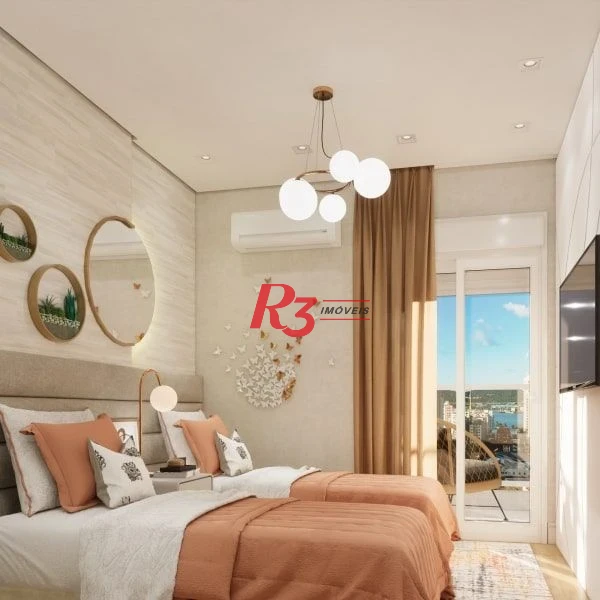 Apartamento à venda, 44 m² por R$ 678.800,00 - Ponta da Praia - Santos/SP