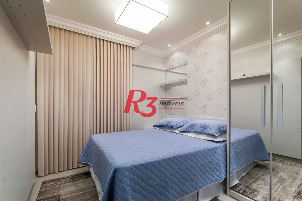 Apartamento à venda, 55 m² por R$ 680.000,00 - Vila Matias - Santos/SP