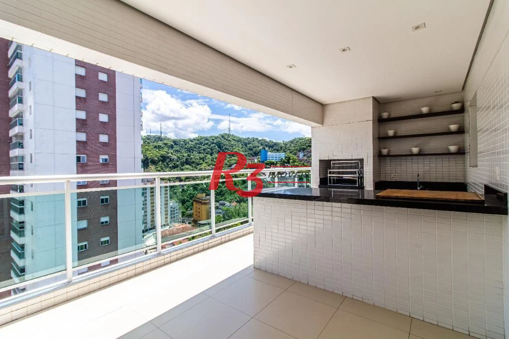 Apartamento à venda, 87 m² por R$ 999.000,00 - José Menino - Santos/SP