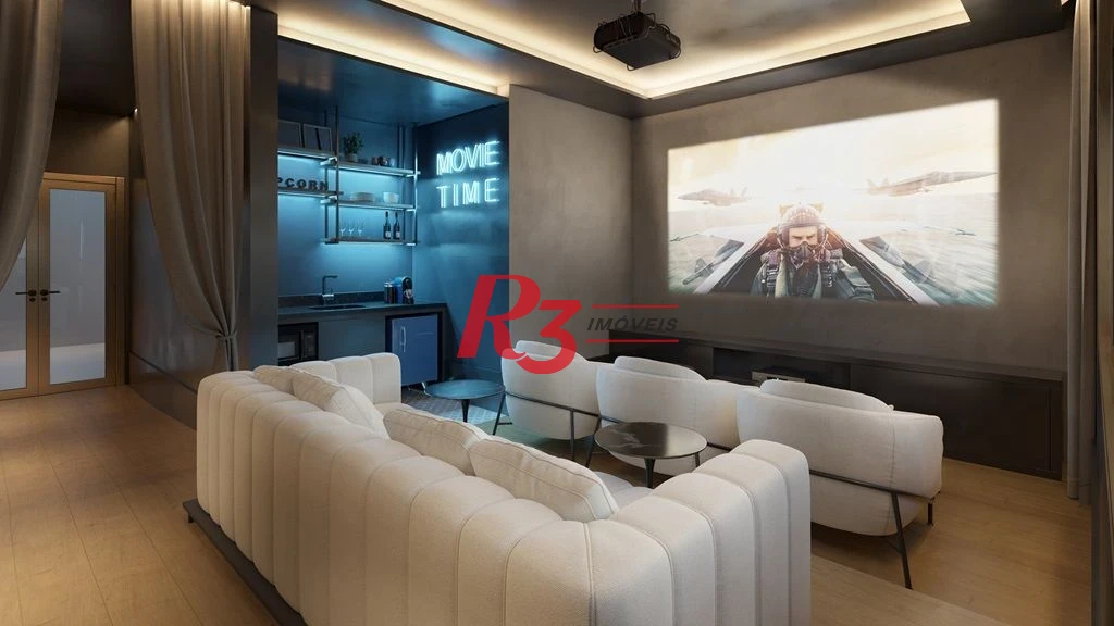 Apartamento Garden com 1 dormitório à venda, 73 m² por R$ 820.000,00 - Ponta da Praia - Santos/SP