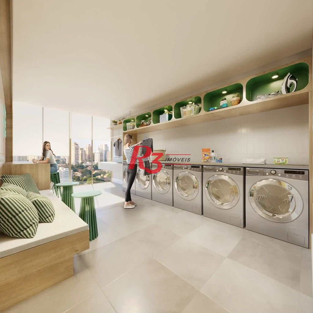 Apartamento Garden com 1 dormitório à venda, 73 m² por R$ 820.000,00 - Ponta da Praia - Santos/SP