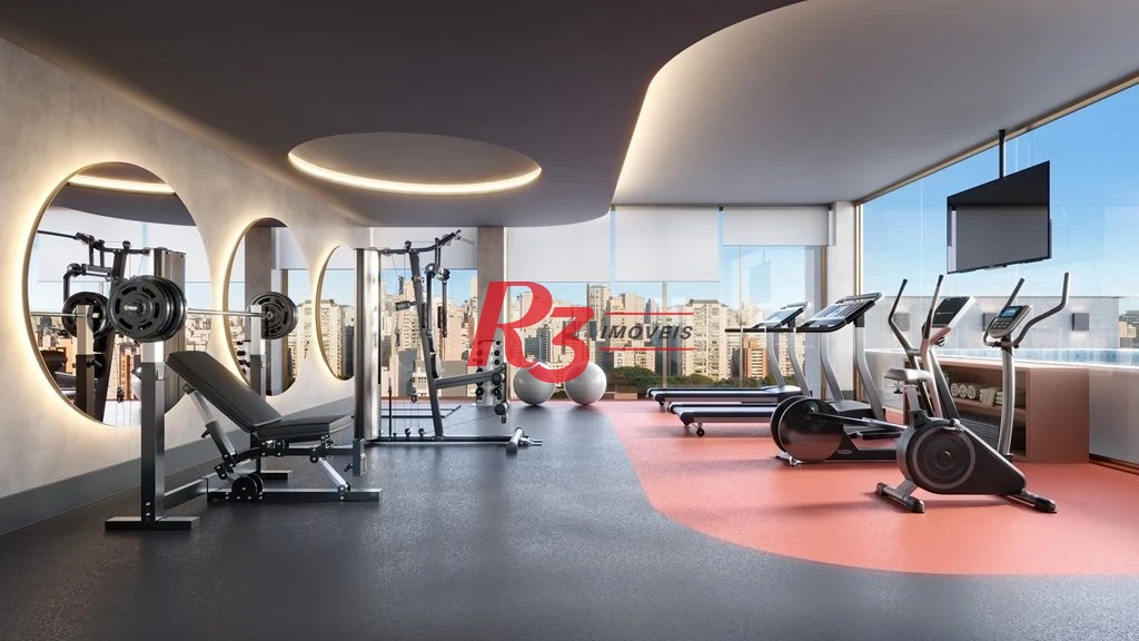 Apartamento Garden com 1 dormitório à venda, 73 m² por R$ 820.000,00 - Ponta da Praia - Santos/SP