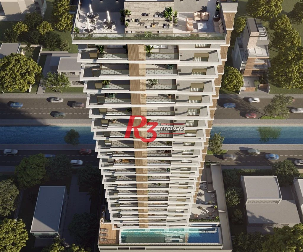 Apartamento Garden com 1 dormitório à venda, 73 m² por R$ 820.000,00 - Ponta da Praia - Santos/SP