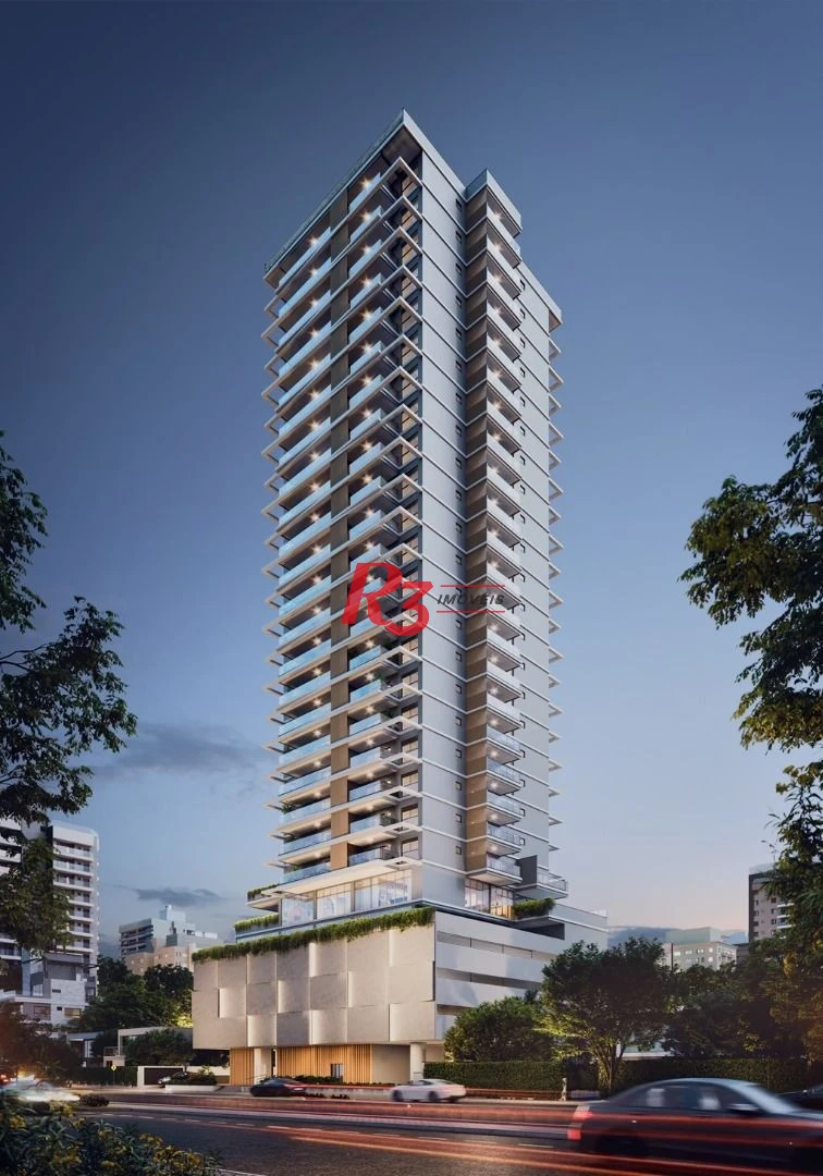 Apartamento Garden com 1 dormitório à venda, 73 m² por R$ 820.000,00 - Ponta da Praia - Santos/SP