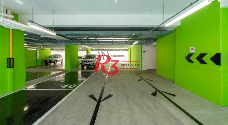 Apartamento Duplex com 1 dormitório à venda, 60 m² por R$ 882.000,00 - Gonzaga - Santos/SP