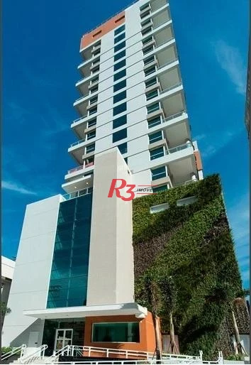 Apartamento Duplex com 1 dormitório à venda, 60 m² por R$ 882.000,00 - Gonzaga - Santos/SP