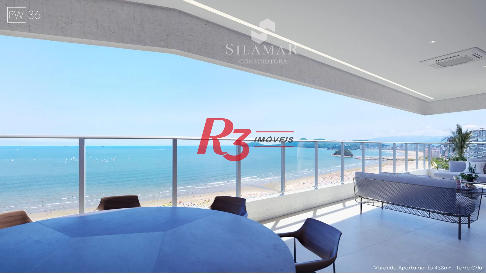 Apartamento à venda, 224 m² por R$ 3.810.000,00 - Gonzaga - Santos/SP