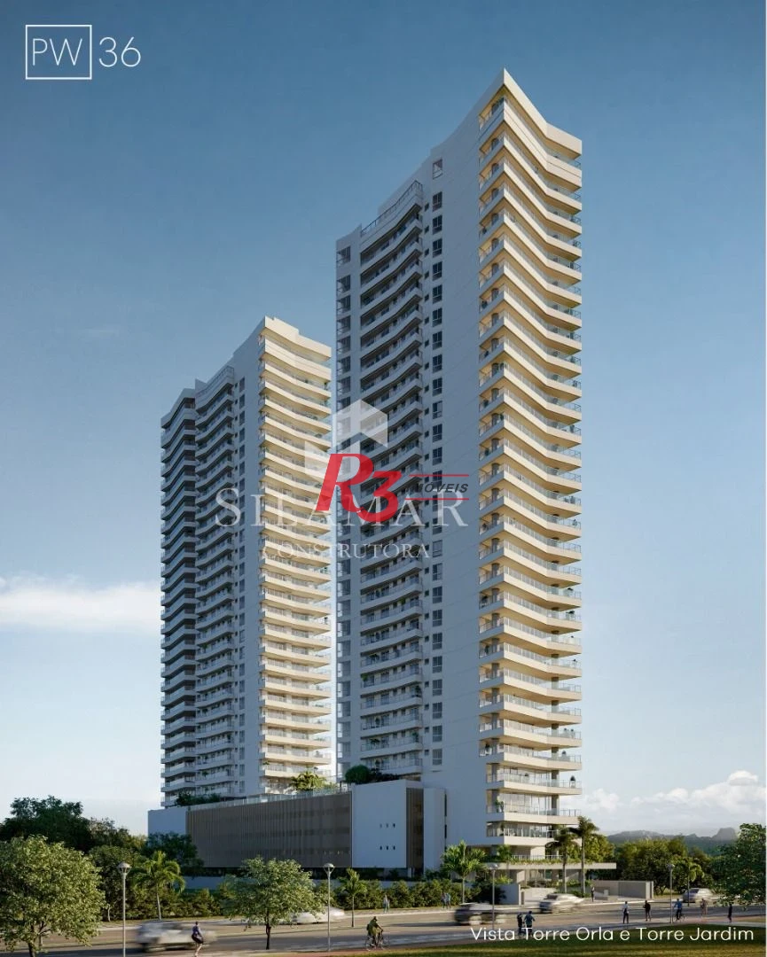 Apartamento à venda, 224 m² por R$ 3.810.000,00 - Gonzaga - Santos/SP