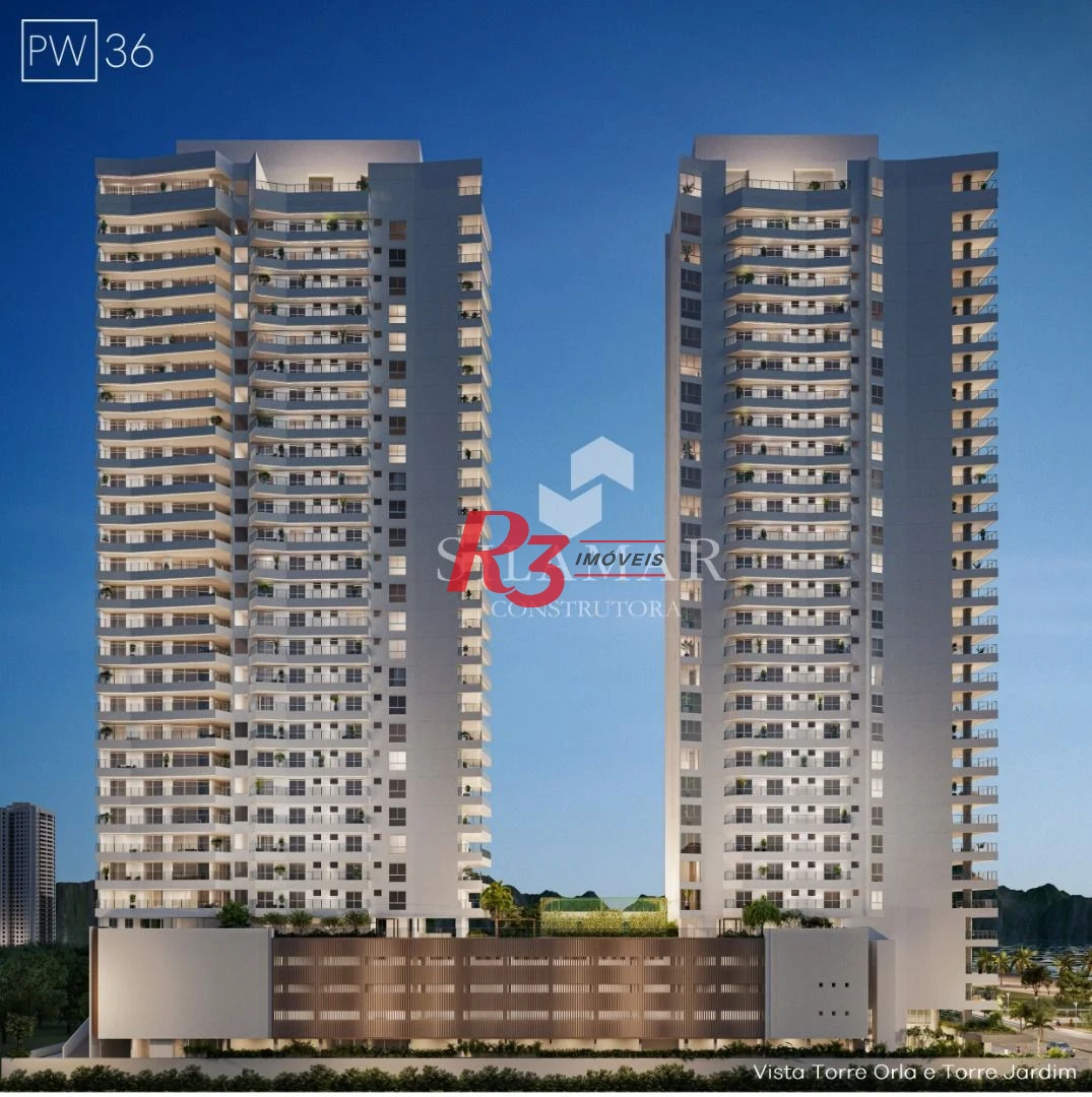 Apartamento à venda, 224 m² por R$ 3.810.000,00 - Gonzaga - Santos/SP