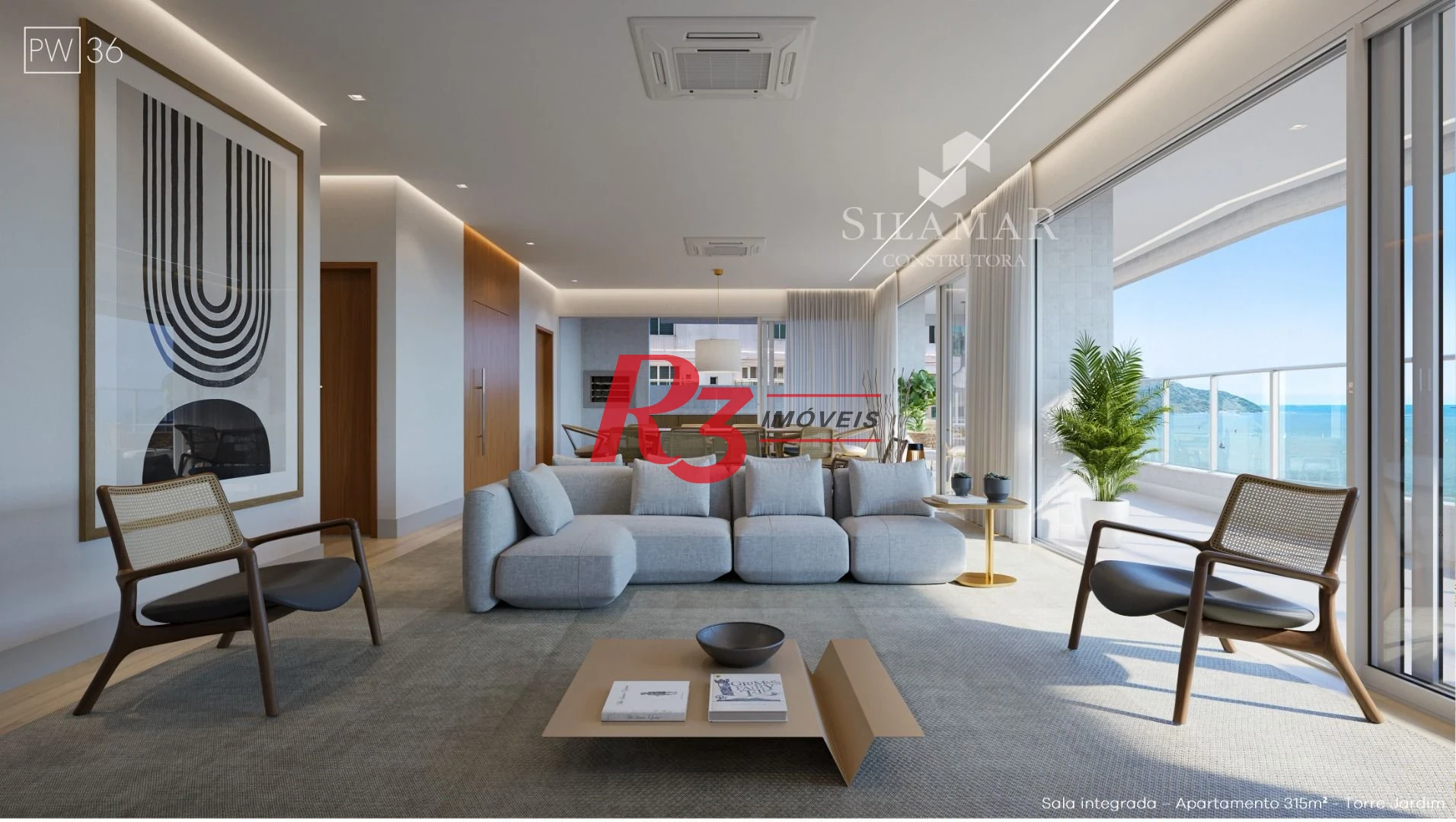 Apartamento à venda, 224 m² por R$ 3.810.000,00 - Gonzaga - Santos/SP