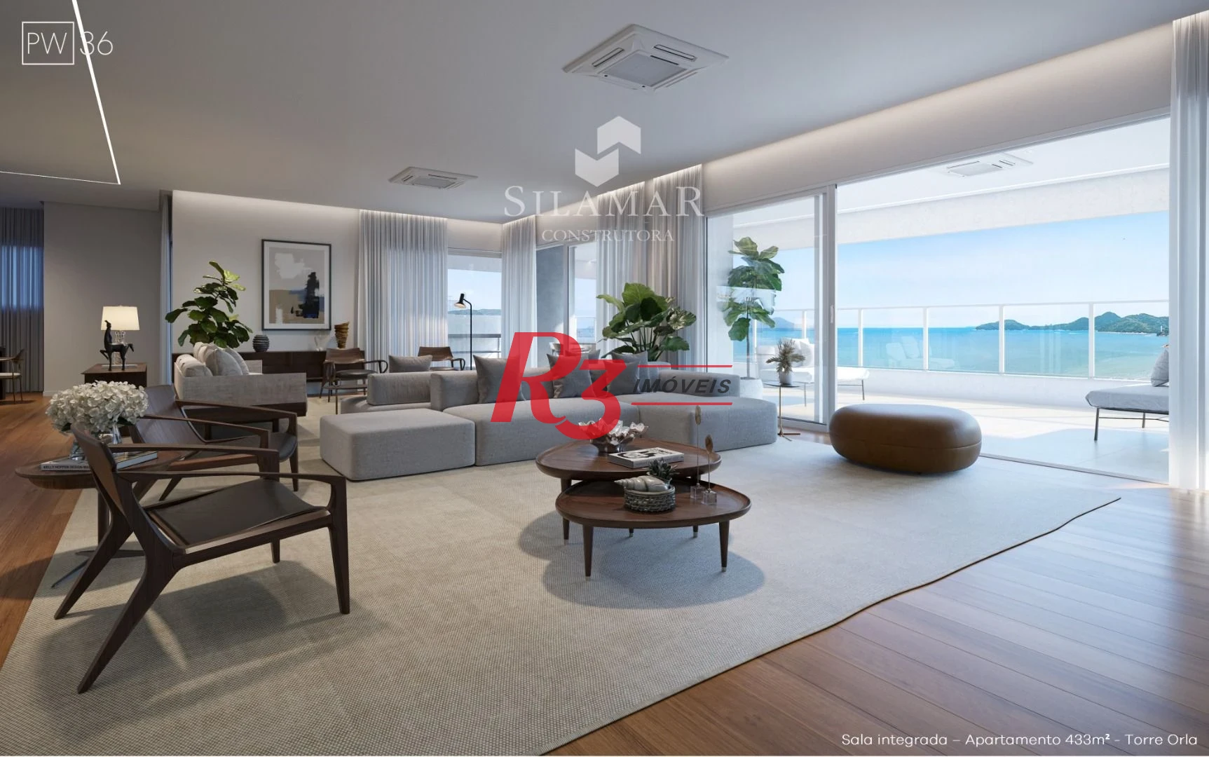 Apartamento à venda, 224 m² por R$ 3.810.000,00 - Gonzaga - Santos/SP
