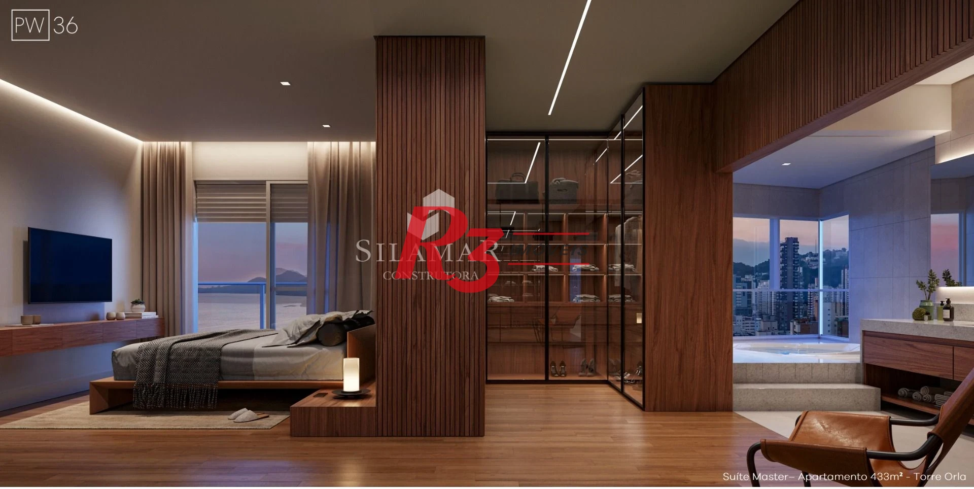Apartamento à venda, 224 m² por R$ 3.810.000,00 - Gonzaga - Santos/SP