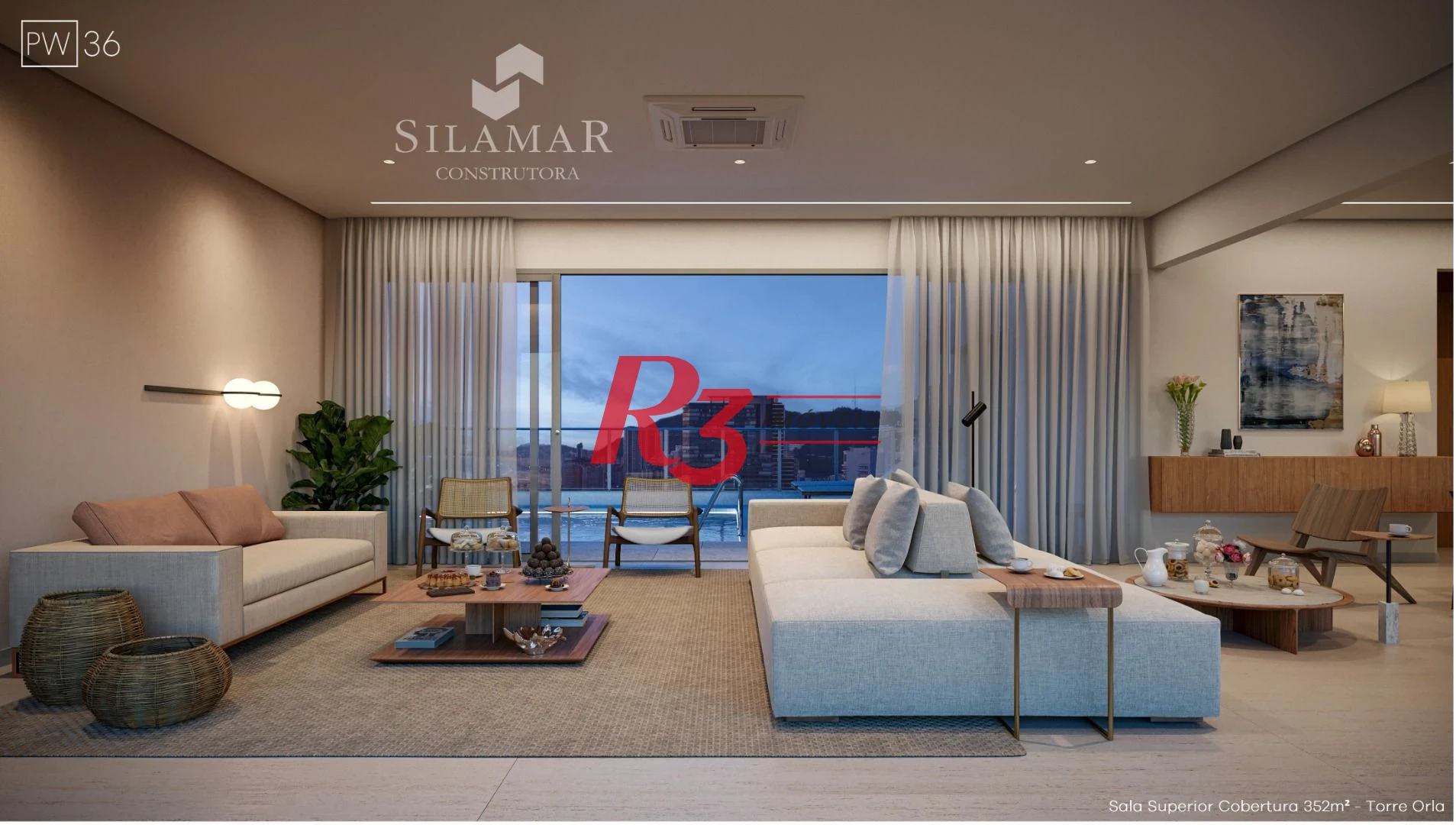 Apartamento à venda, 224 m² por R$ 3.810.000,00 - Gonzaga - Santos/SP