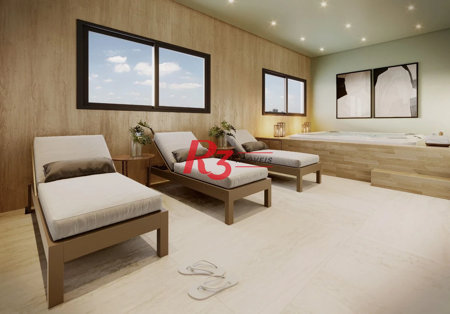 Apartamento com 4 dormitórios à venda, 154 m² por R$ 4.390.000,00 - Ponta da Praia - Santos/SP
