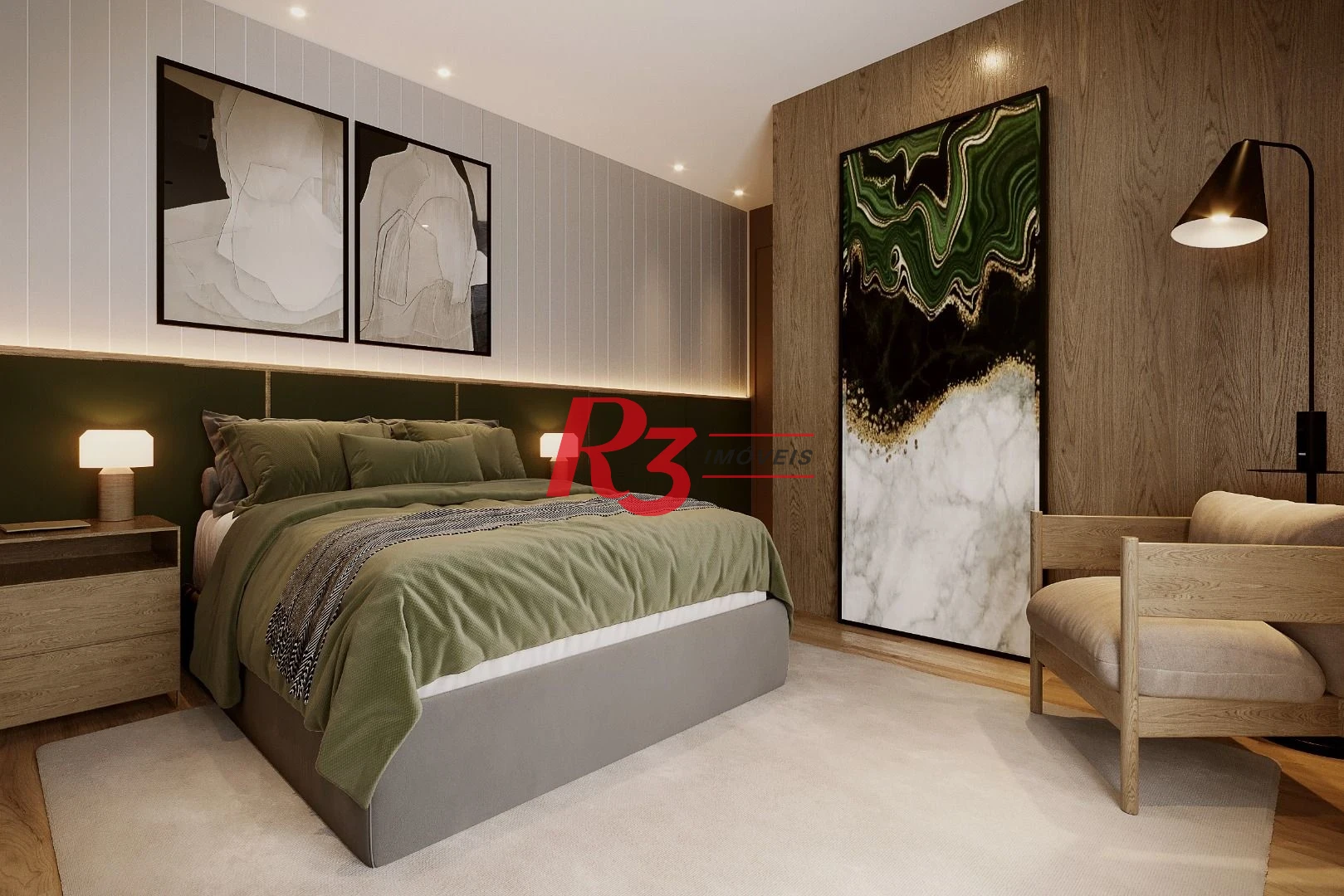 Apartamento com 4 dormitórios à venda, 154 m² por R$ 4.390.000,00 - Ponta da Praia - Santos/SP