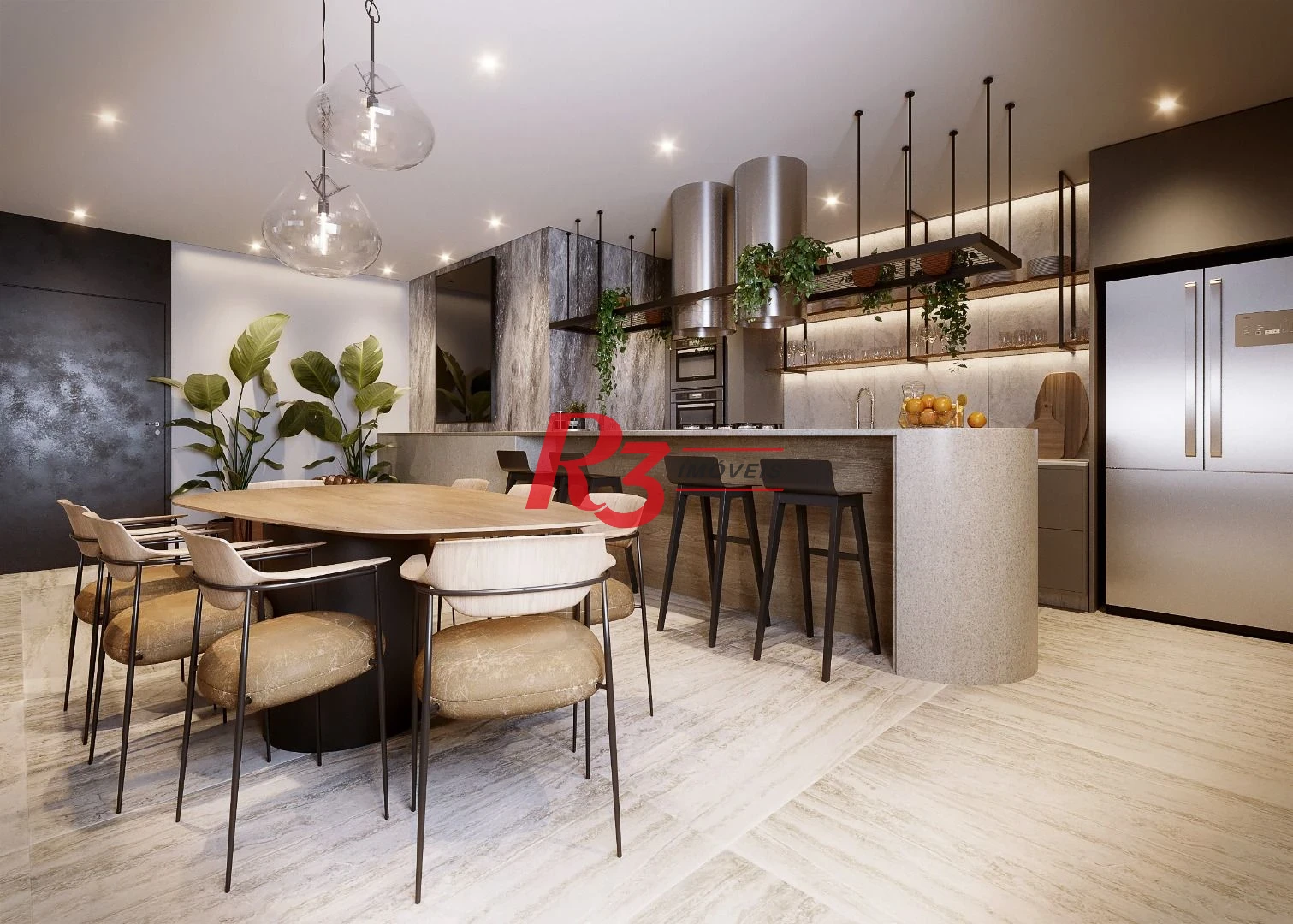 Apartamento com 4 dormitórios à venda, 154 m² por R$ 4.390.000,00 - Ponta da Praia - Santos/SP
